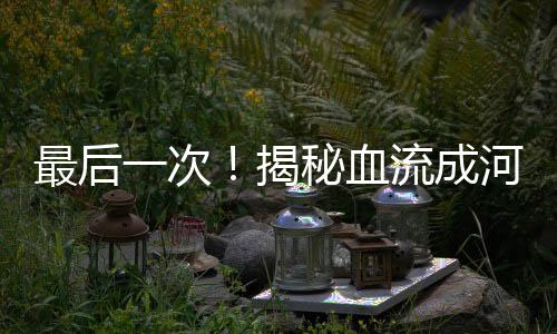 最后一次!揭秘血流成河背后的惊人真相